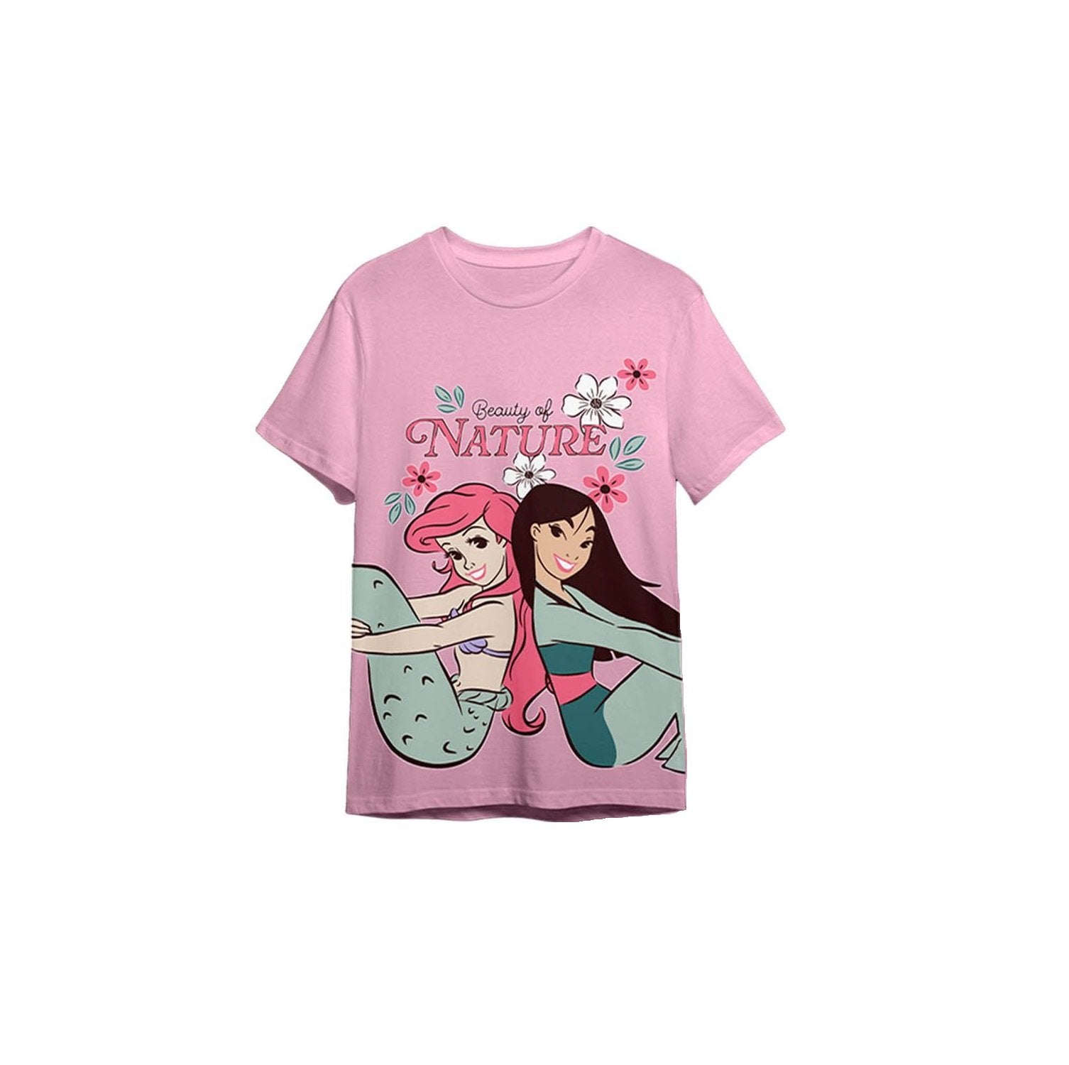 T-Shirt Principesse Disney Rosa Bambini