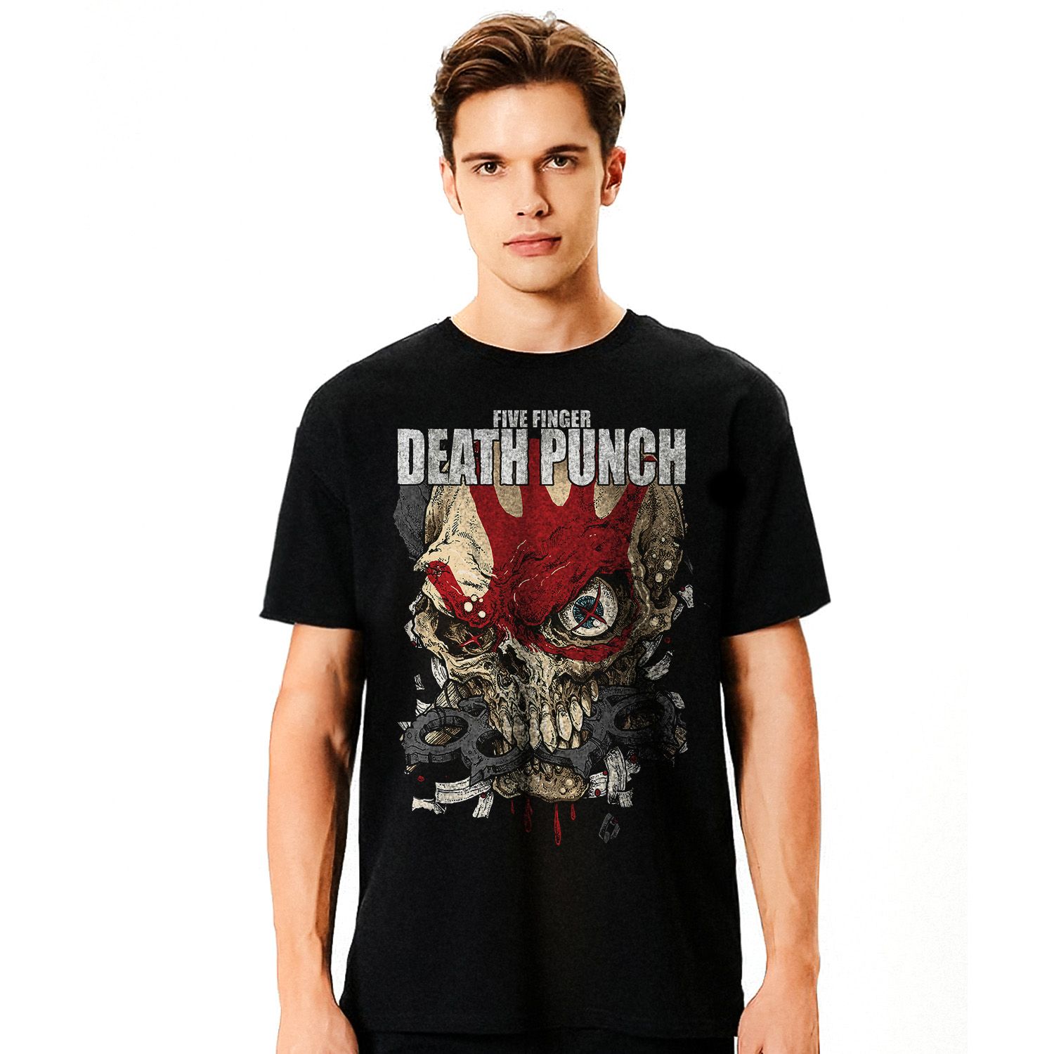 T-Shirt Five Finger Death Punch Skull