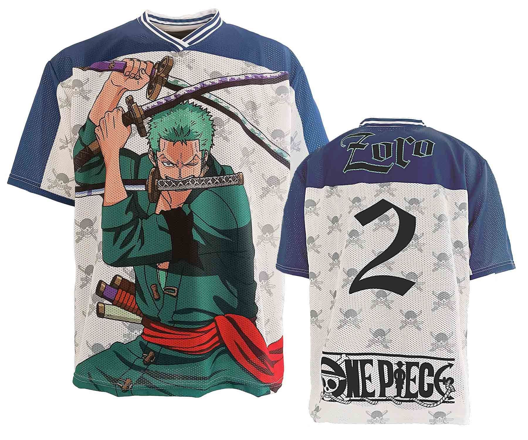T-Shirt Oversize Traforata Roronoa Zoro One Piece