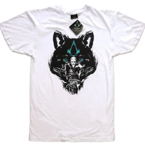 T-shirt Assassin's Creed Valhalla bianca