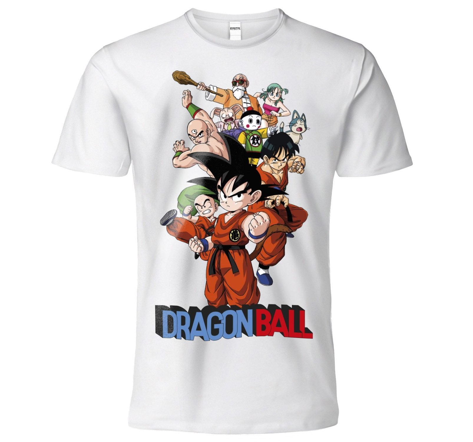 T-shirt Dragon ball Gruppo