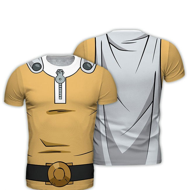 t-shirt full print Saitama One Punch Man