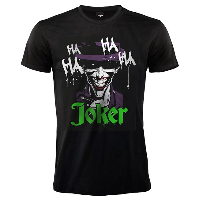 T-shirt Joker Risata DC comics