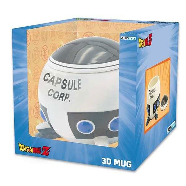 Tazza 3D Capsule corp. Dragon Ball