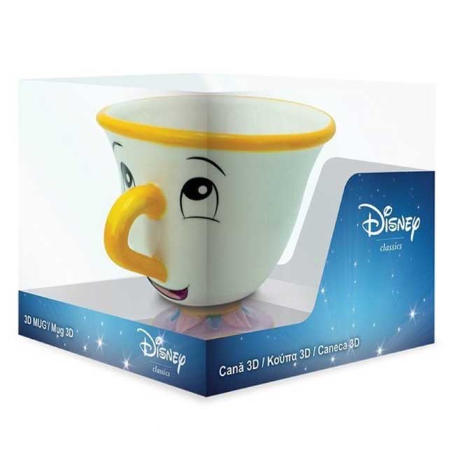 Tazza 3D Chicco La bella e la Bestia