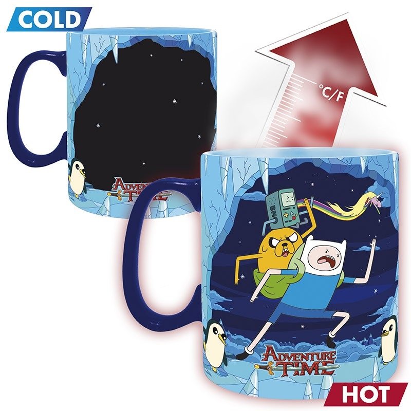 Tazza Adventure Time termosensibile tazza magica