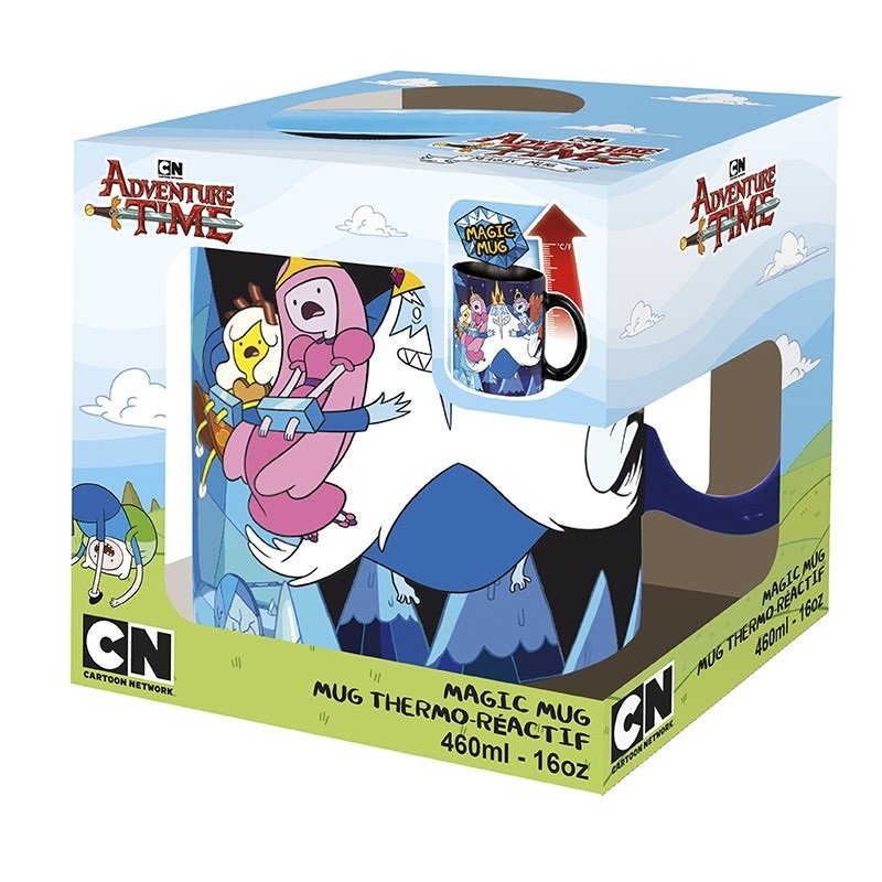 Tazza Adventure Time termosensibile tazza magica