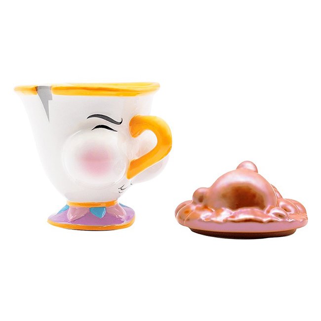 Tazza Chicco con Bolle La Bella e La Bestia Disney