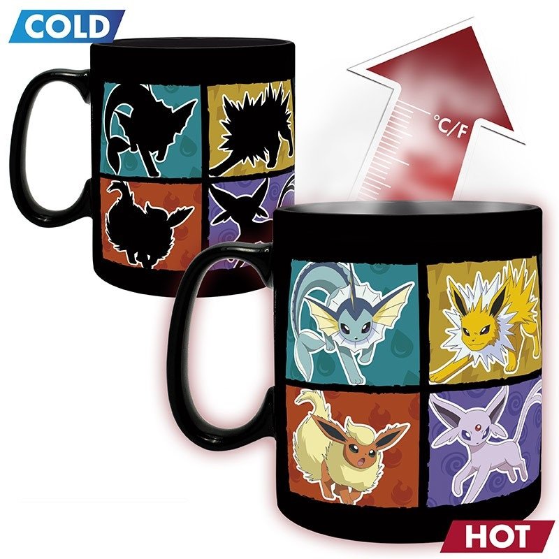 Tazza Magica Termosensibile Eevee Pokemon