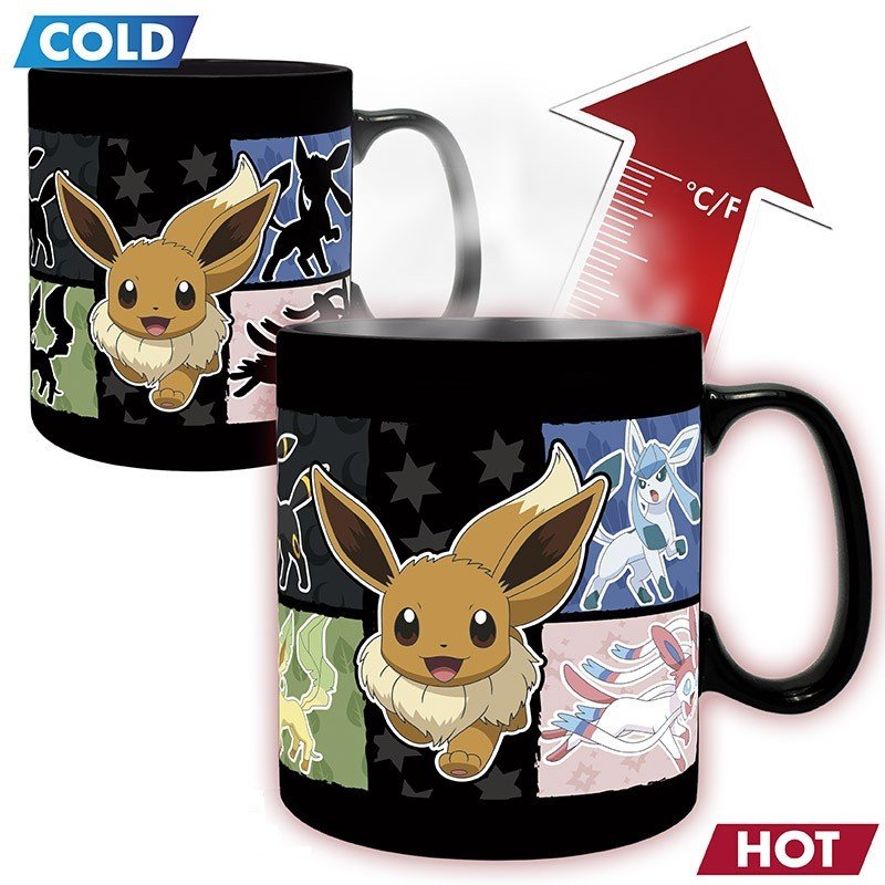 Tazza Magica Termosensibile Eevee Pokemon
