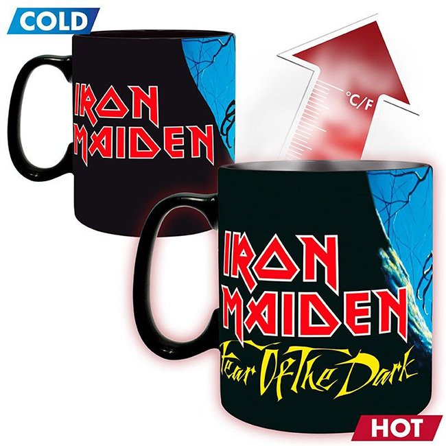 Tazza Termica Iron Maiden Fear of the Dark 460 ml