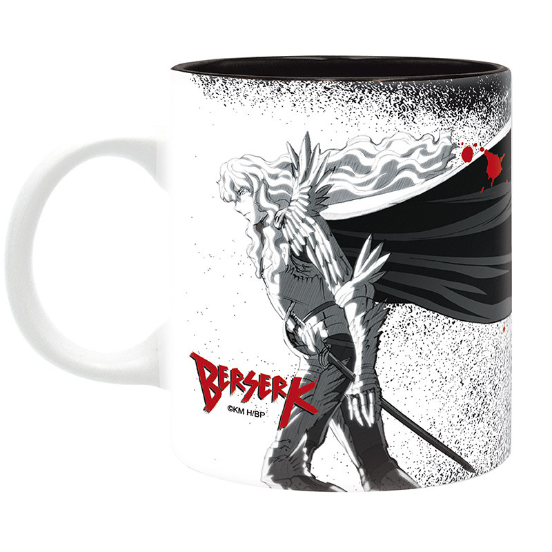 tazza Berserk Guts e Griffith foto del laterale con Griffith