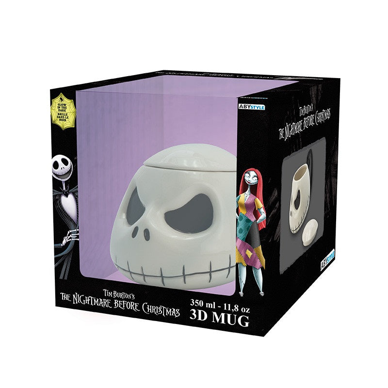Tazza Nightmare Before Christmas Jack Glow in The Dark