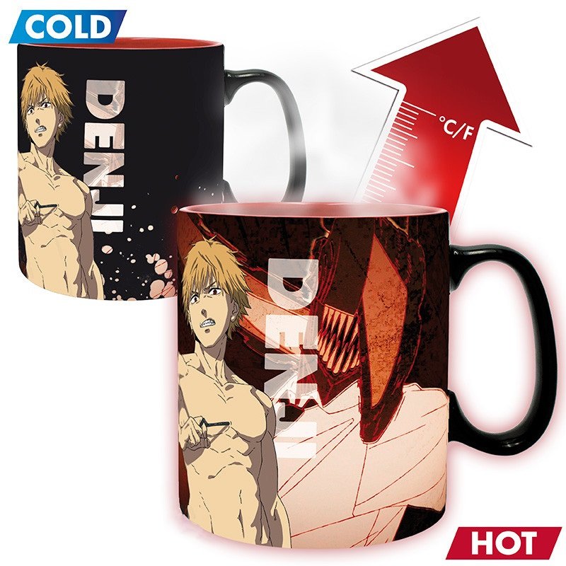 Tazza Termosensibile Denji e Aki Chainsaw Man