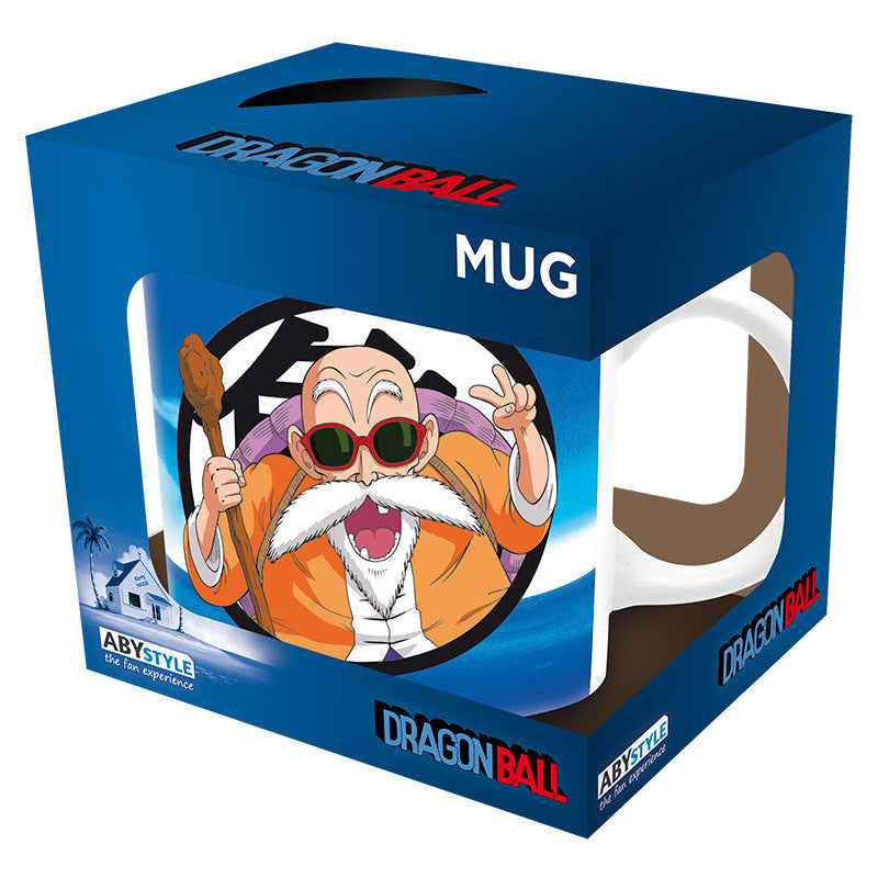 Tazza Maestro Muten genio delle tartarughe DragonBall confezione in cartone e tazza 