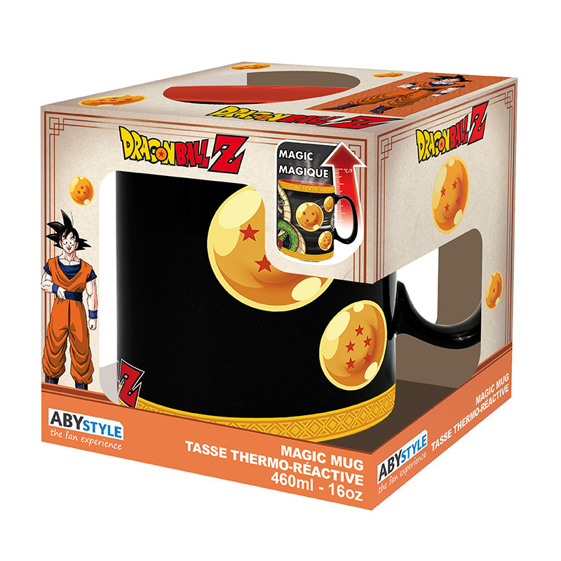 Tazza termosensibile Dragon Ball Z drago Shenron nella confezione in cartone 