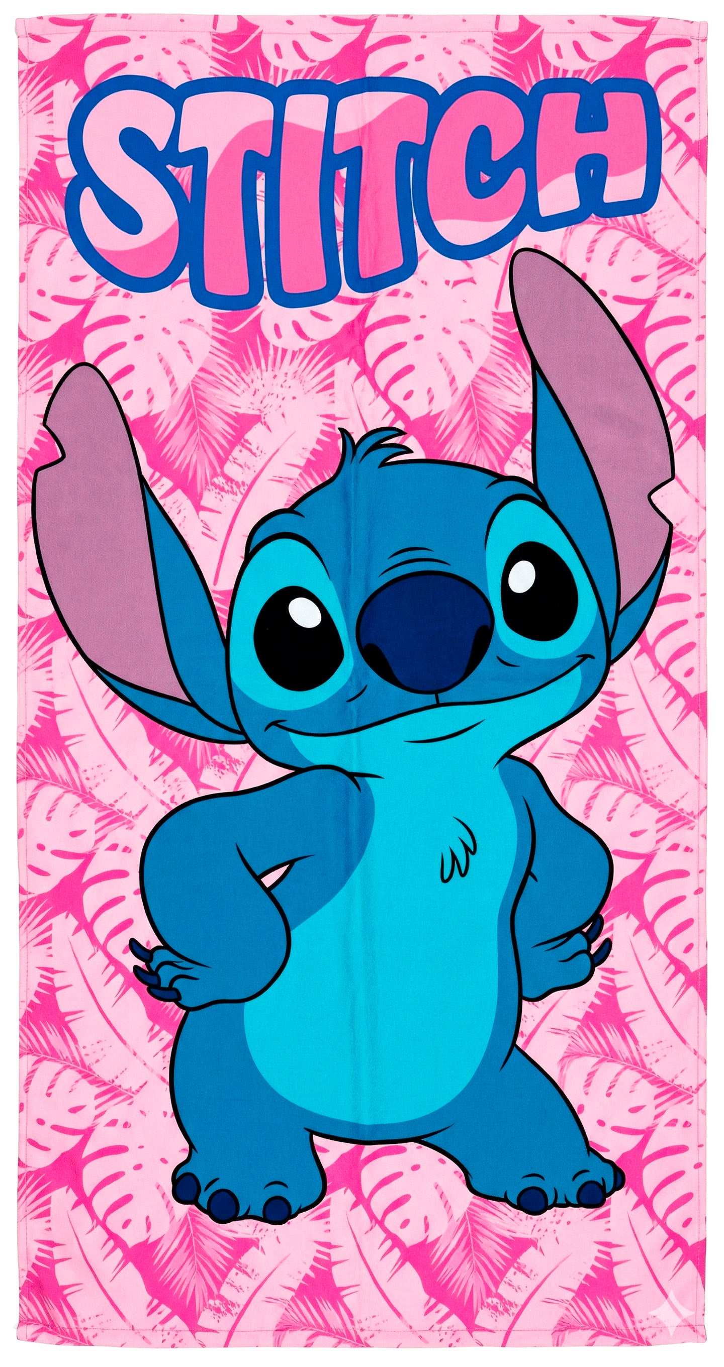 Telo Mare Rosa Stitch Disney