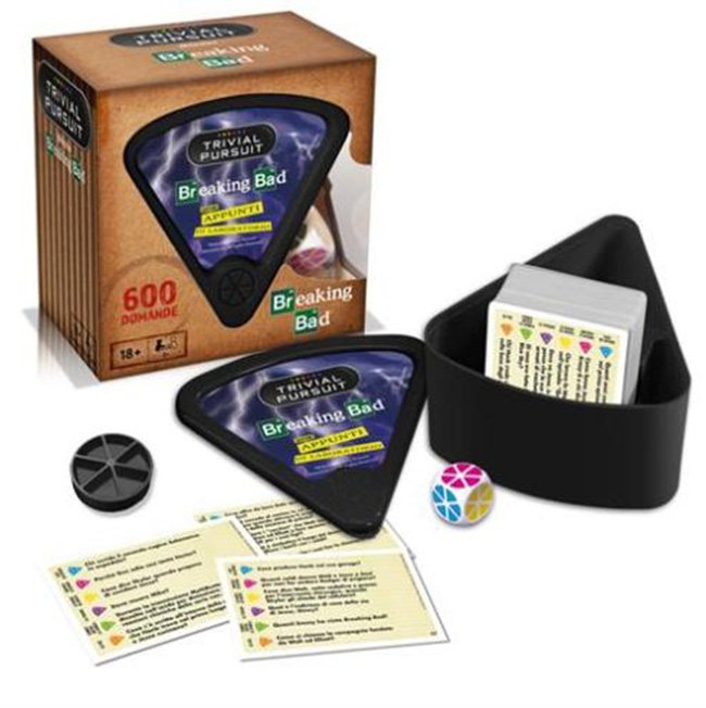 Trivial Pursuit Breaking Bad gioco Bitesize versione tascabile