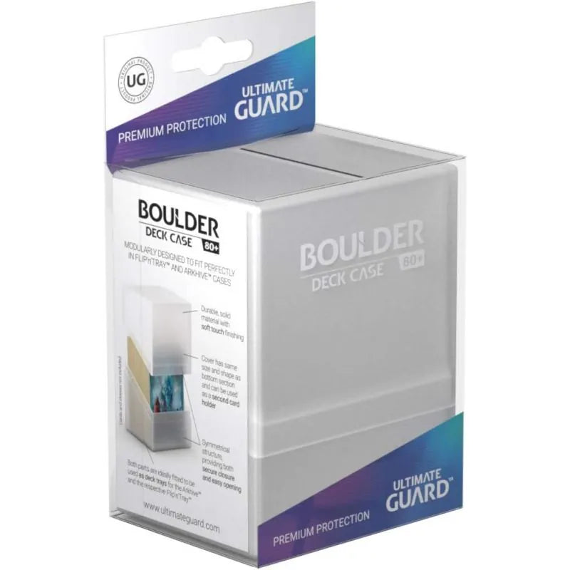 Ultimate Guard Boulder Portamazzo 80 Plus Standard Size Frosted