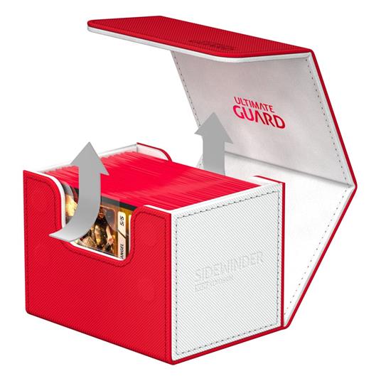 Ultimate Guard Sidewinder Portamazzo 100 Plus XenoSkin SYNERGY Rosso e Bianco