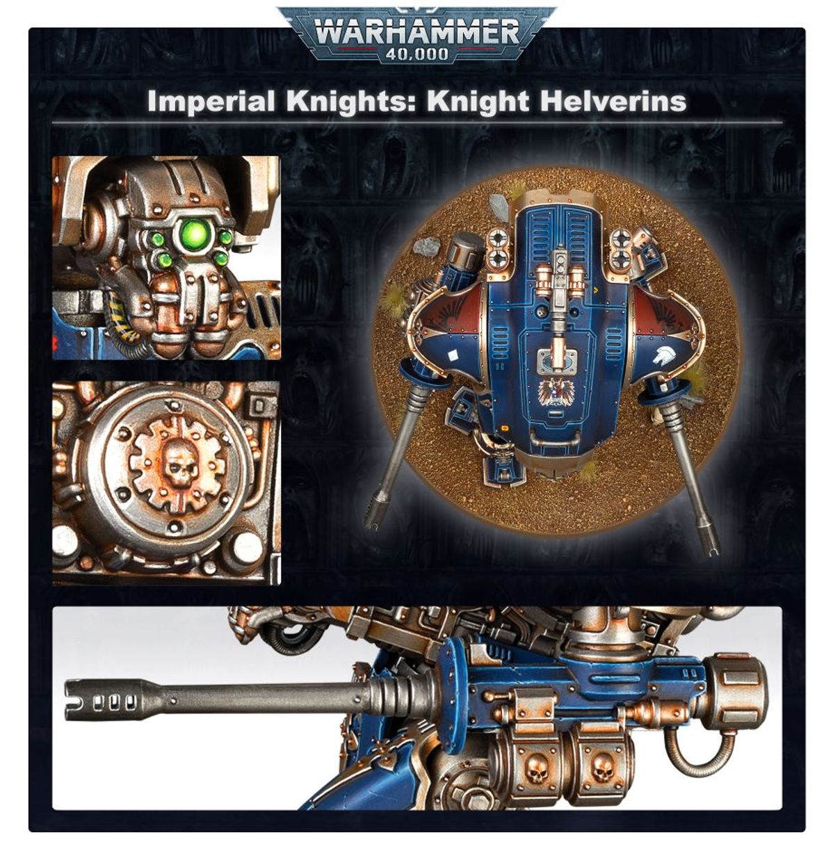 Warhammer 40K Imperial Knights Knight Questoris