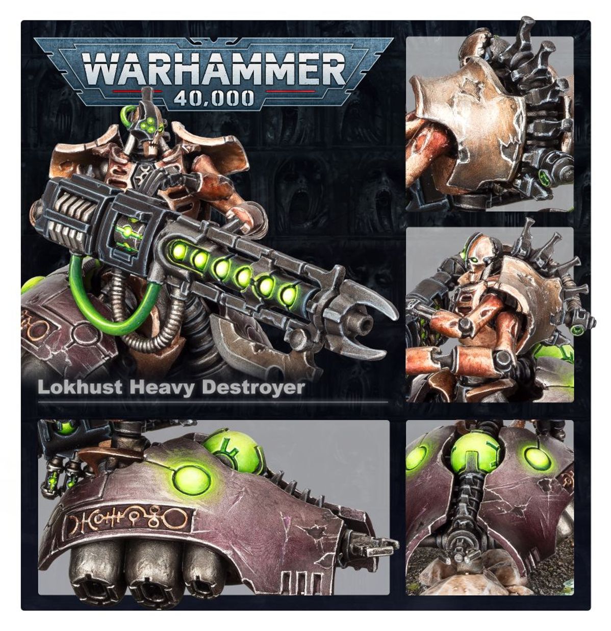 Warhammer 40k Necrons Lokhust Heavy Destroyer