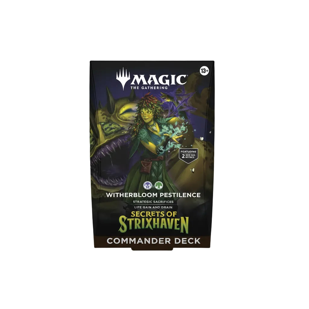 Magic The Gathering Secrets of Strixhaven Mazzo Commander ENG