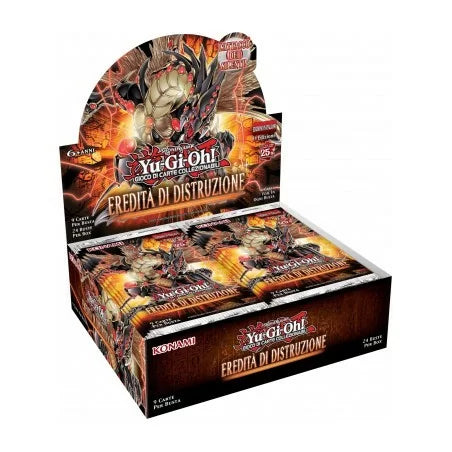 Yu-Gi-Oh Box da 24 buste Eredità di Distruzione 25 Anniversario
