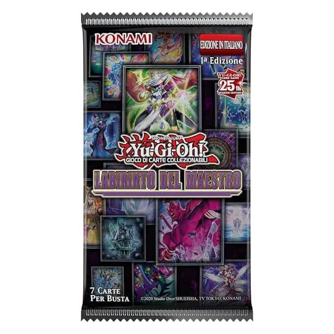 Yu-Gi-Oh Busta da 7 carte Labirinto del Maestro ITA