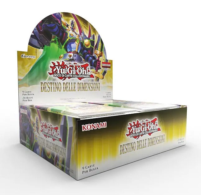Yu-Gi-Oh GCC Box da 24 buste Destino delle Dimensioni