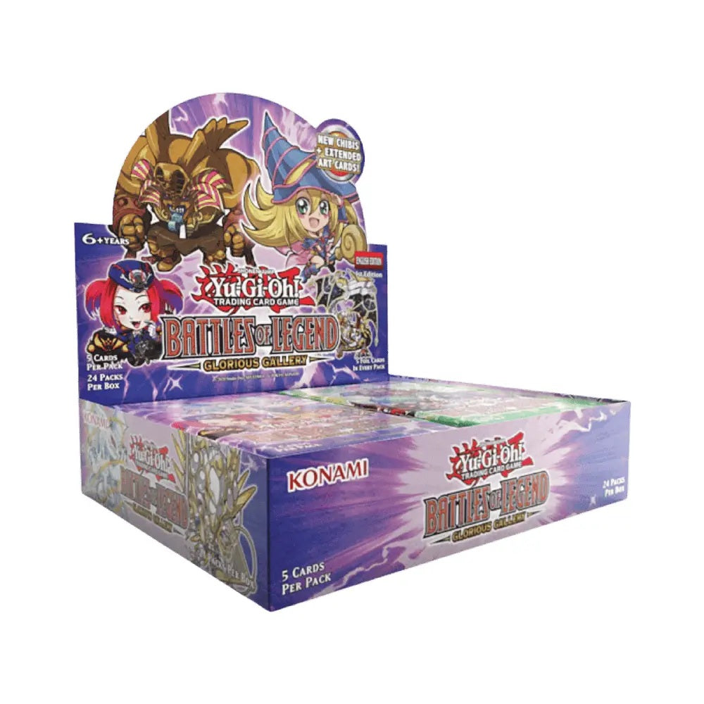 Yu-Gi-Oh Box da 24 buste Battaglie della Leggenda Galleria Gloriosa ITA