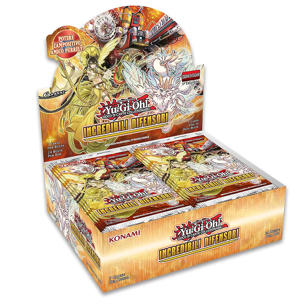 Yu-Gi-Oh Box da 24 buste Incredibili Difensori