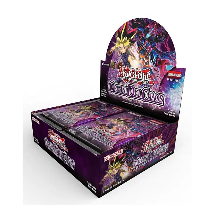 Yu Gi Oh Origini del Chaos Box da 24 Buste ITA
