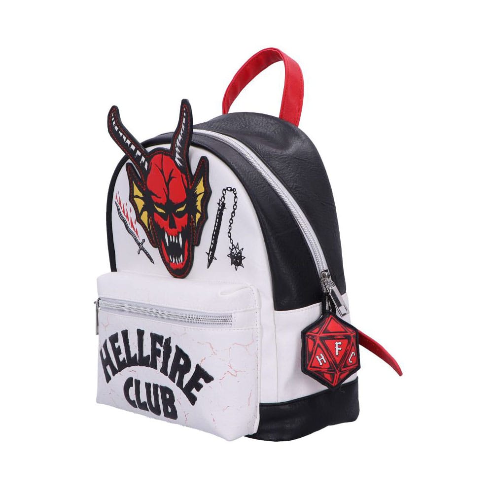 Zainetto Hellfire Club Stranger Things Bianco 28 cm