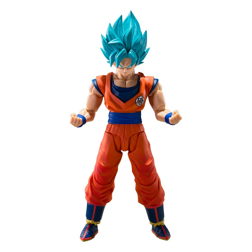 Action Figure Dragon Ball Super S.H.Figuarts Super Saiyan Son Goku Blue Power Transcending Limits 15 cm