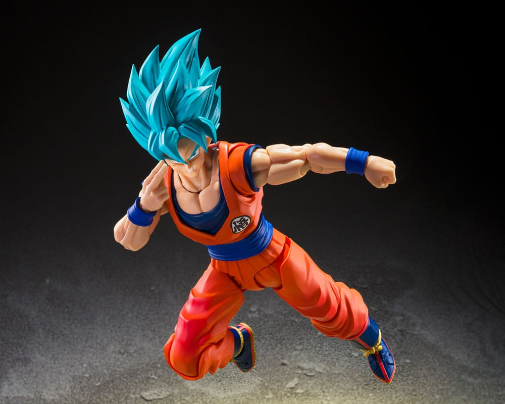Action Figure Dragon Ball Super S.H.Figuarts Super Saiyan Son Goku Blue Power Transcending Limits 15 cm