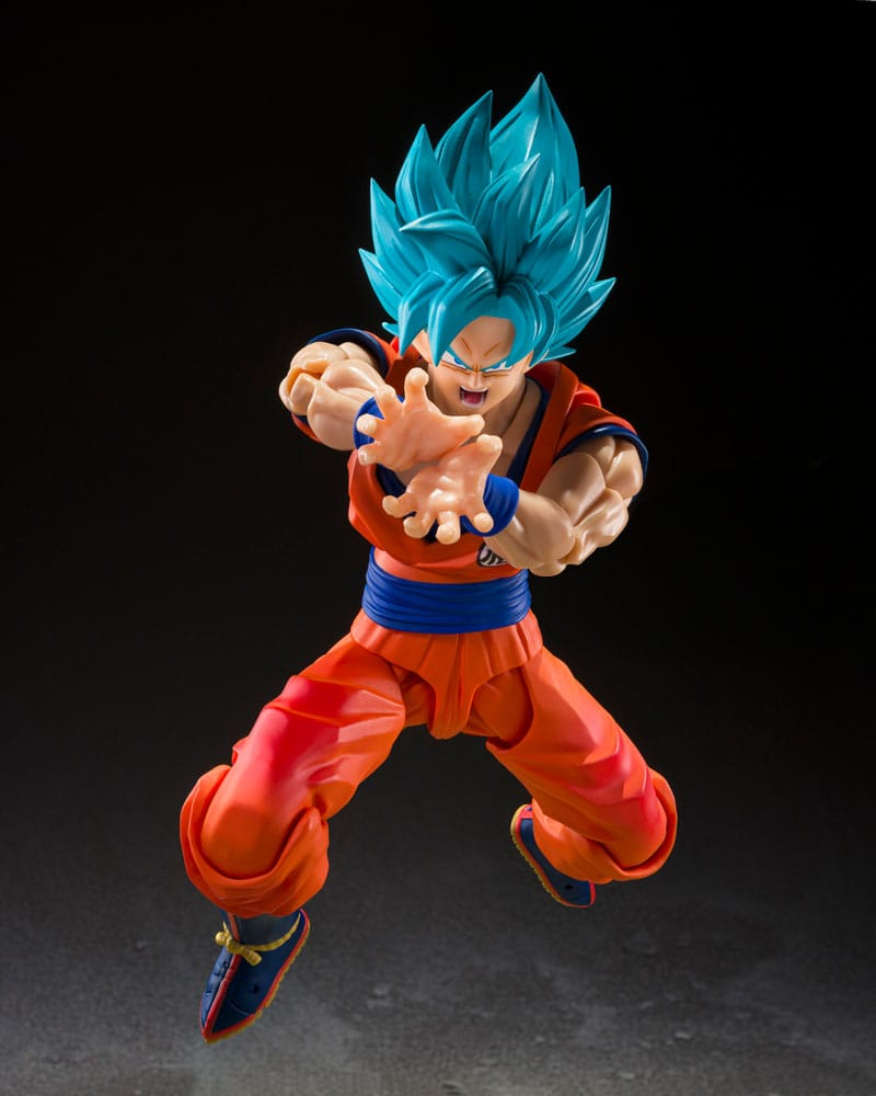 Action Figure Dragon Ball Super S.H.Figuarts Super Saiyan Son Goku Blue Power Transcending Limits 15 cm