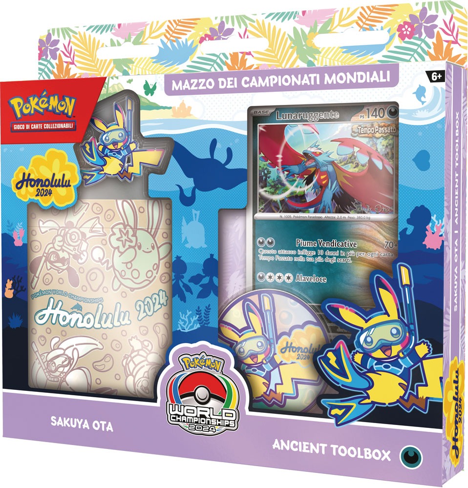 Pokémon Mazzo dei campionati mondiali – Sakuya Ota (Ancient Toolbox) 2024 (ITA)