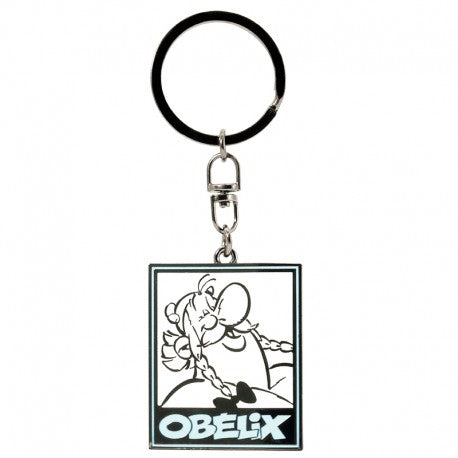 Portachiavi Obelix in metallo Asterix