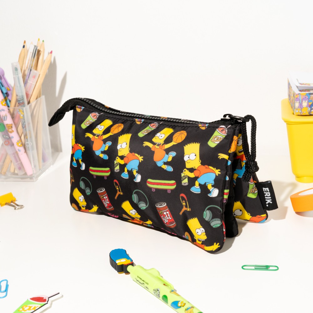 Astuccio Tripartito Bart The Simpsons