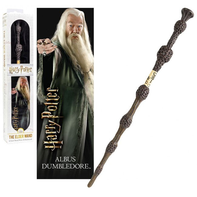 Bacchetta con segnalibro 3D Albus Silente