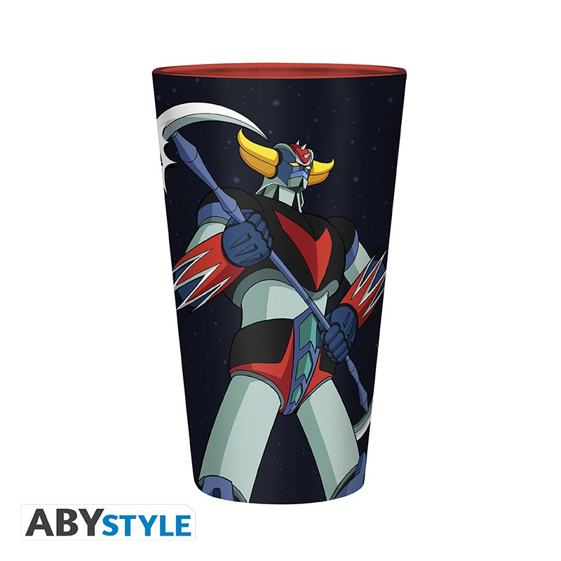 Bicchiere Grande Goldrake e Actarus 400 ml