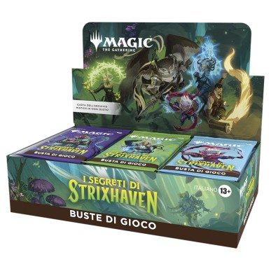 Magic The Gathering – I Segreti di Strixhaven Play Booster Display 30 Buste (ITA)