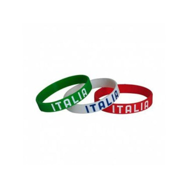 Braccialetti Italia 3 pezzi in silicone