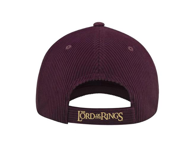Cappellino Il Signore degli Anelli Bordeaux – Anello Unico e Pungolo