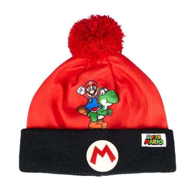 Berretto invernale Super Mario Rosso