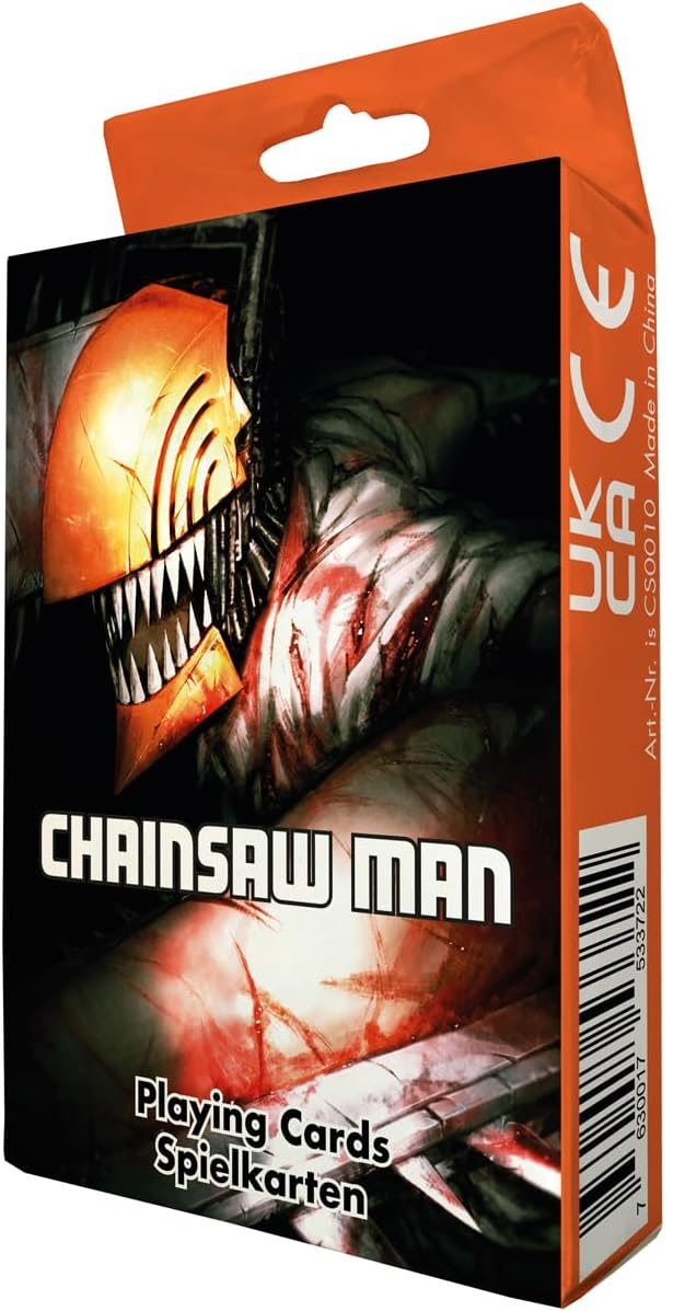 Chainsaw Man Carte da Gioco Francesi