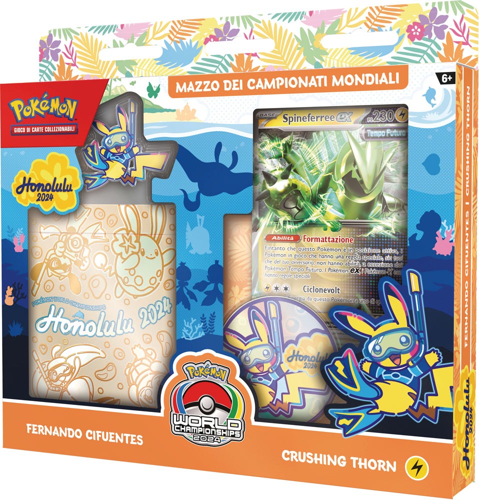 Pokémon Mazzo dei campionati mondiali – Fernando Cifuentes (Crushing Thorn) 2024 (ITA)