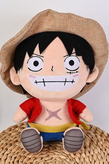 Peluche Monkey D. Luffy New World One Piece 25 cm