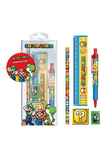 Set da cancelleria Super Mario 5 pezzi